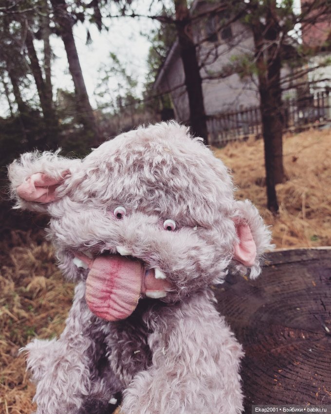 Монстрик — Авторские мишки Тедди и друзья: фото