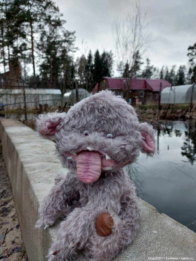 Монстрик — Авторские мишки Тедди и друзья: фото