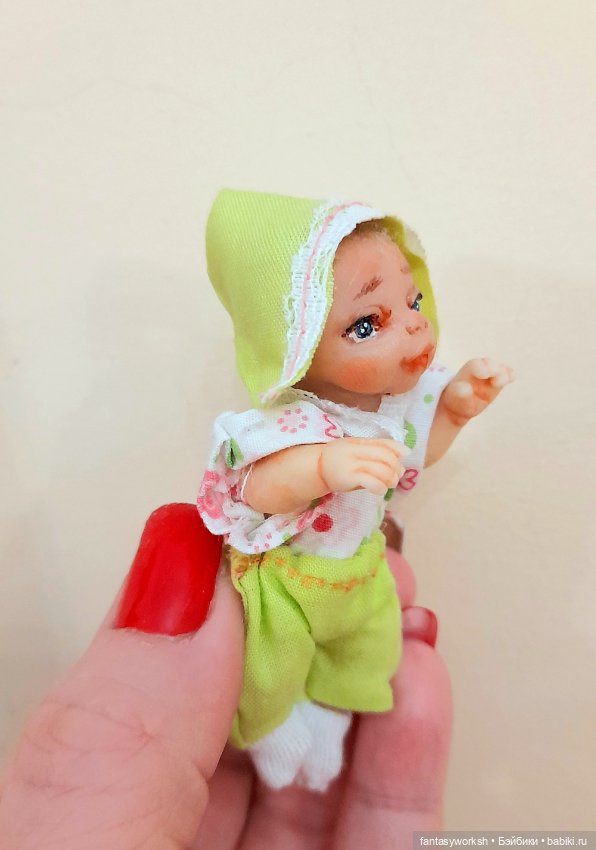 Микроскопическая леди и ее гардероб. Авторские куклы Натальи Игнатьевой