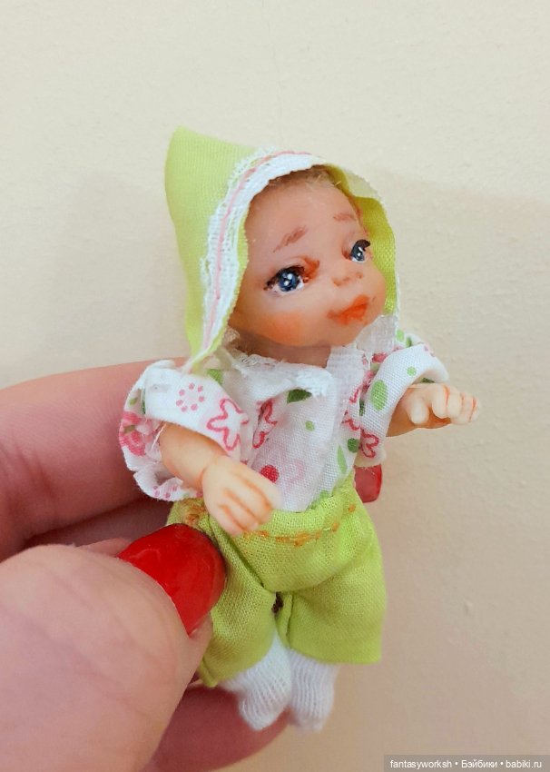 Микроскопическая леди и ее гардероб. Авторские куклы Натальи Игнатьевой