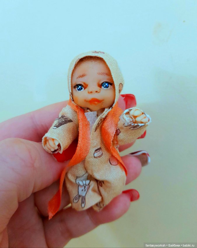Микроскопическая леди и ее гардероб. Авторские куклы Натальи Игнатьевой