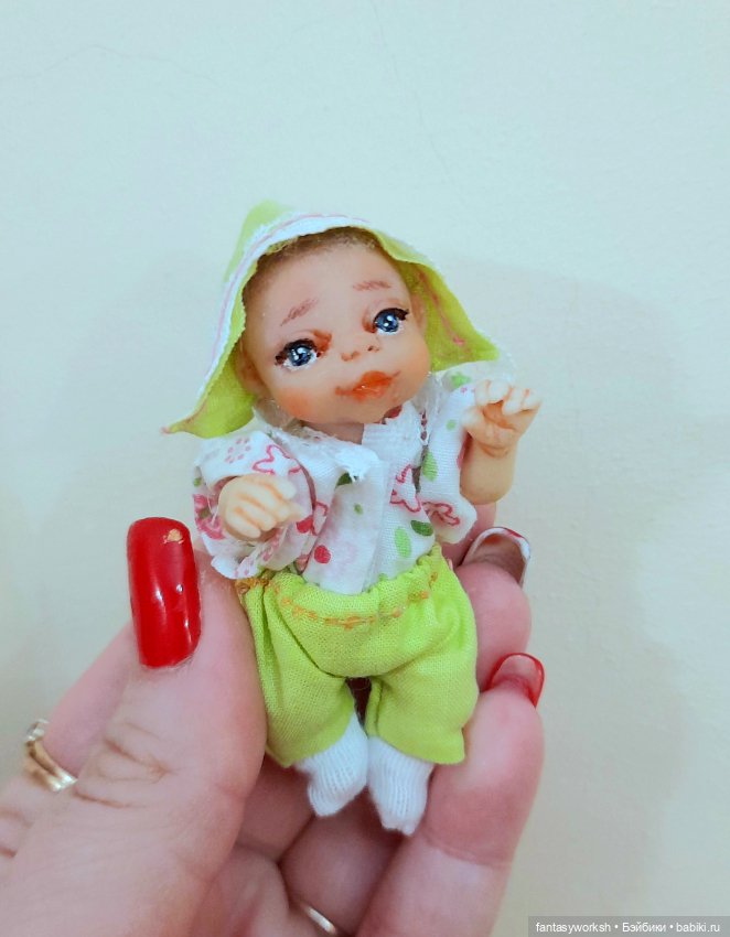 Микроскопическая леди и ее гардероб. Авторские куклы Натальи Игнатьевой