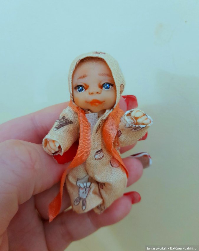 Микроскопическая леди и ее гардероб. Авторские куклы Натальи Игнатьевой