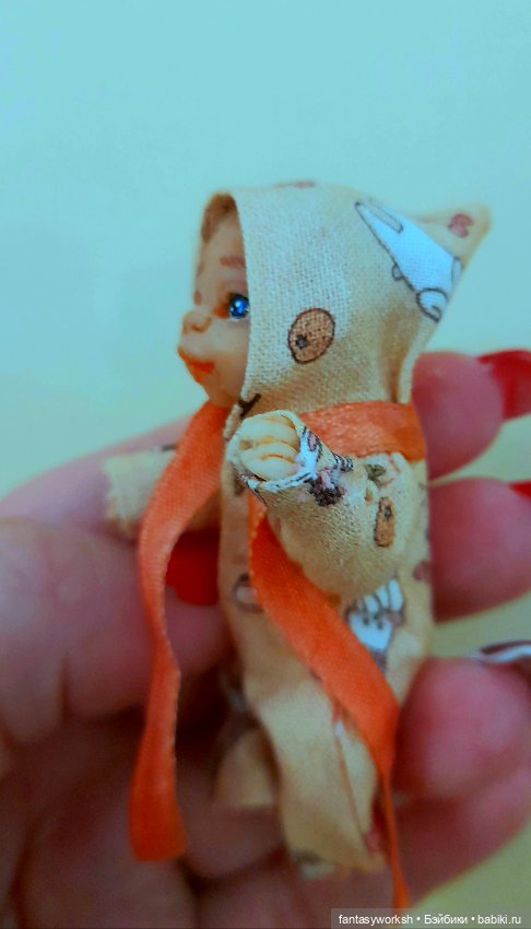 Микроскопическая леди и ее гардероб. Авторские куклы Натальи Игнатьевой