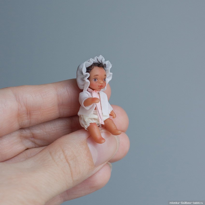 Мои новые малюсики — Авторские миниатюрные куклы: лепка
