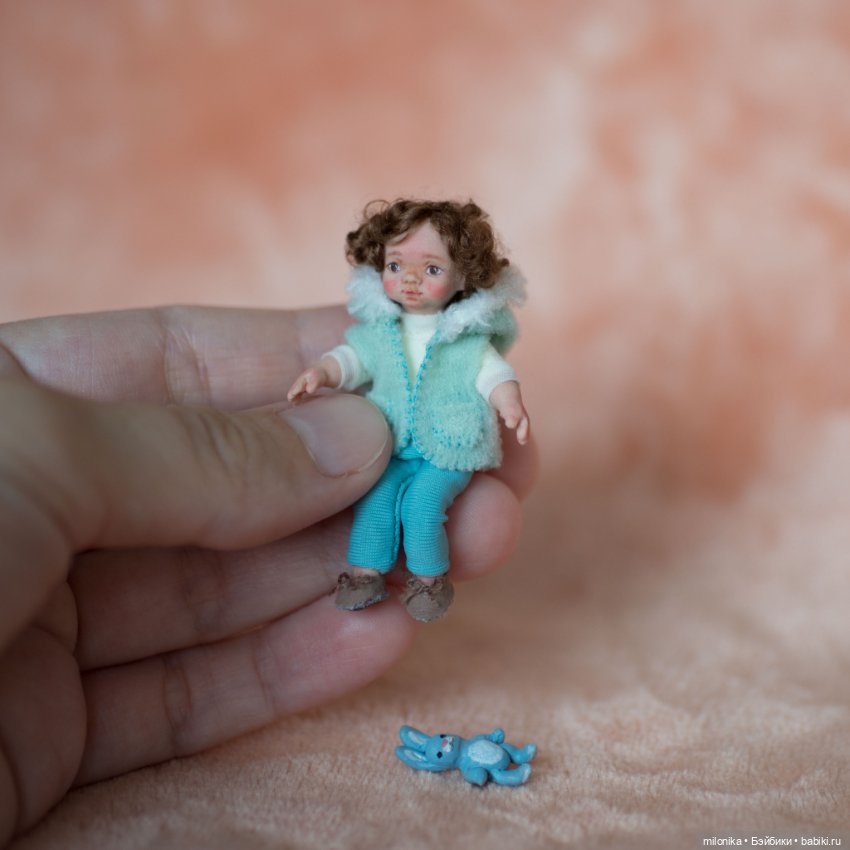 Мои новые малюсики — Авторские миниатюрные куклы: лепка (фото 10)