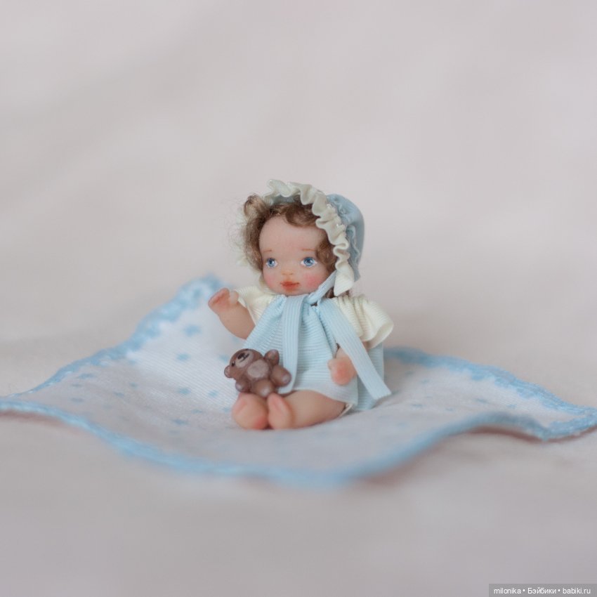 Мои новые малюсики — Авторские миниатюрные куклы: лепка