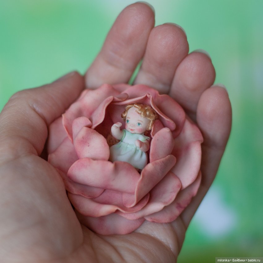Мои новые малюсики — Авторские миниатюрные куклы: лепка