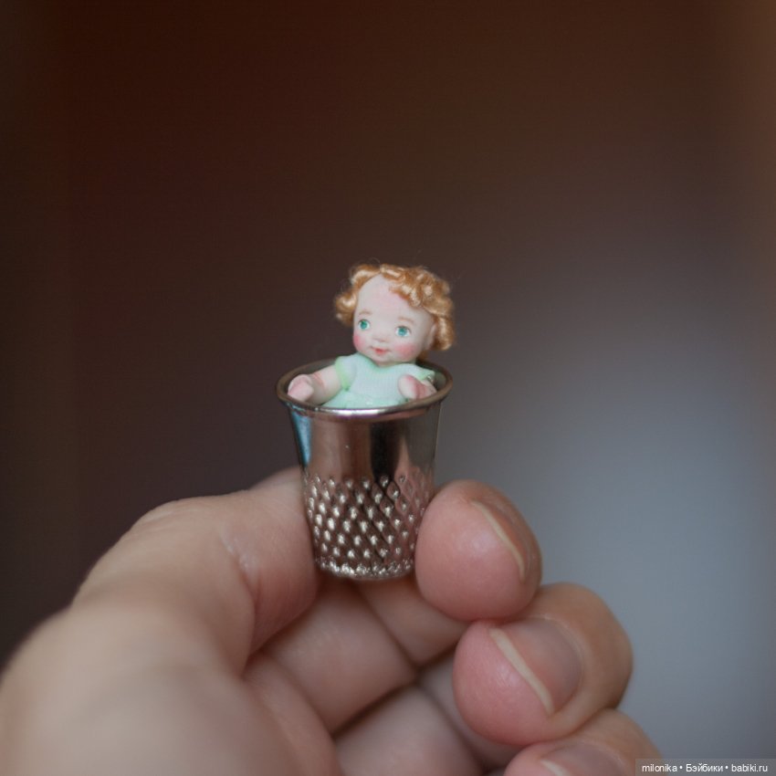 Мои новые малюсики — Авторские миниатюрные куклы: лепка