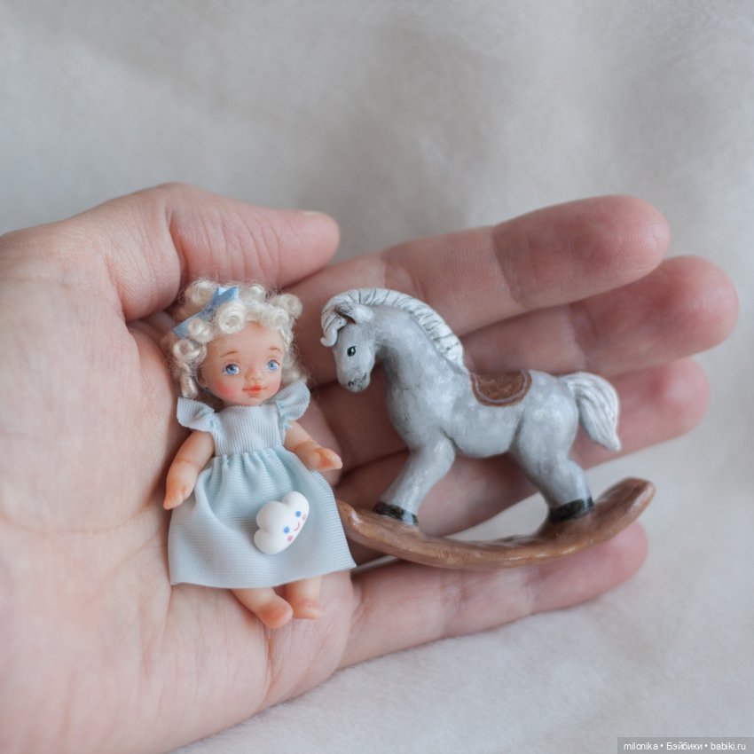 Мои новые малюсики — Авторские миниатюрные куклы: лепка