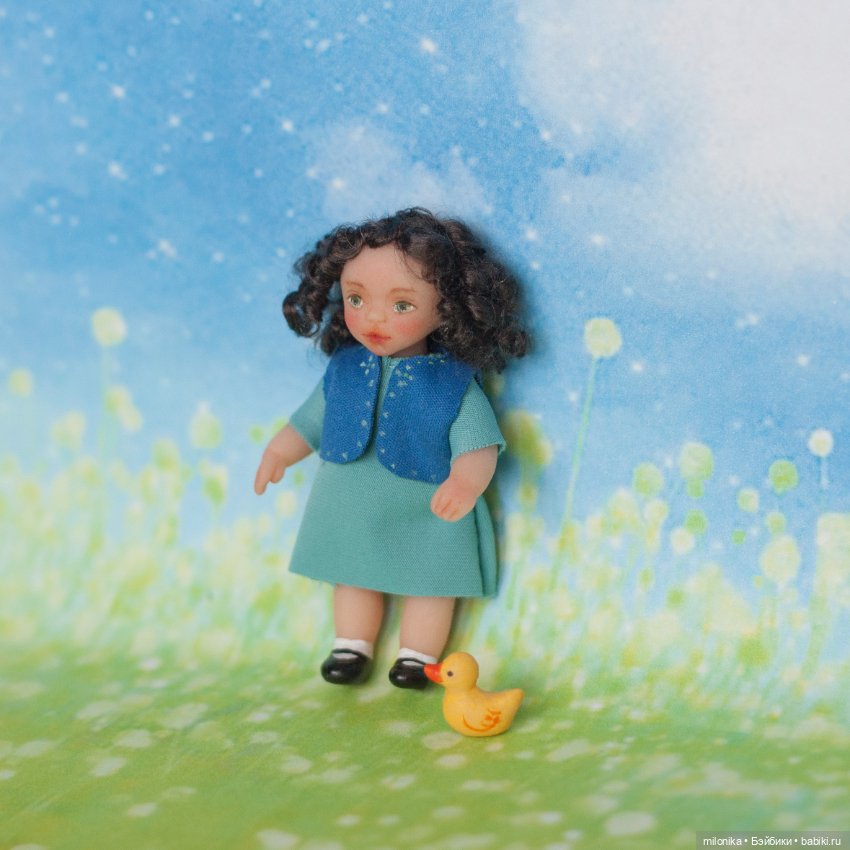 Мои новые малюсики — Авторские миниатюрные куклы: лепка