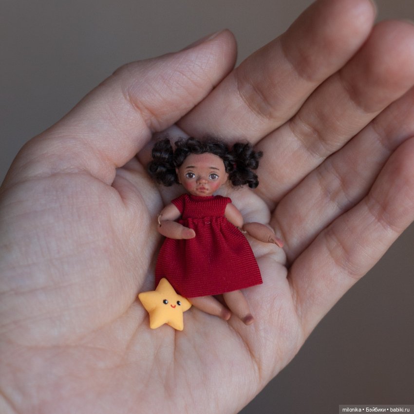Мои новые малюсики — Авторские миниатюрные куклы: лепка