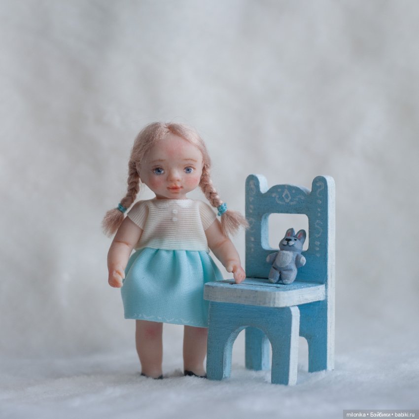 Мои новые малюсики — Авторские миниатюрные куклы: лепка