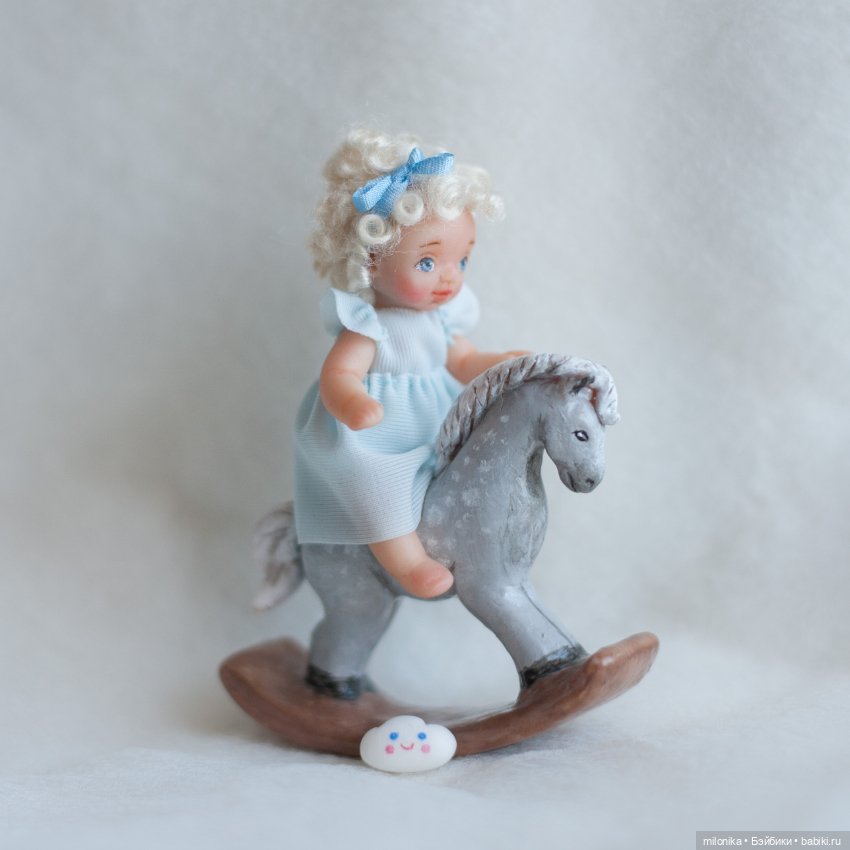 Мои новые малюсики — Авторские миниатюрные куклы: лепка