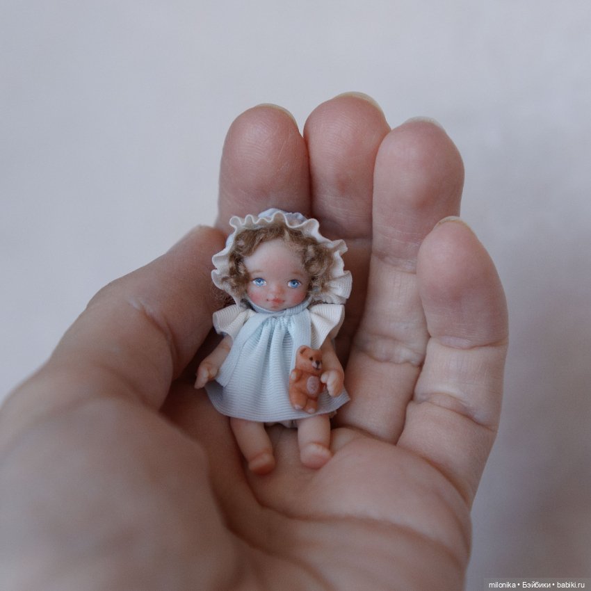 Мои новые малюсики — Авторские миниатюрные куклы: лепка (фото 2)
