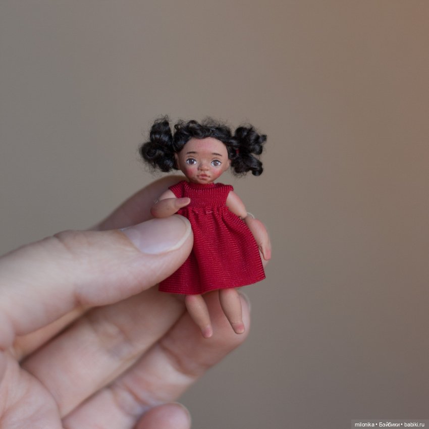 Мои новые малюсики — Авторские миниатюрные куклы: лепка