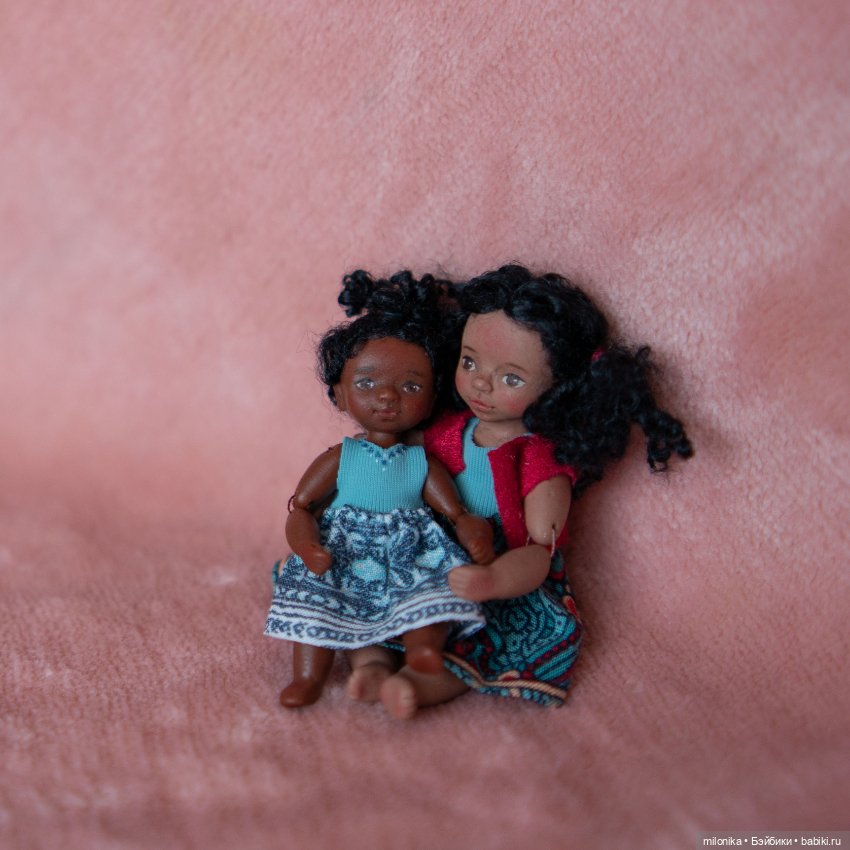 Мои новые малюсики — Авторские миниатюрные куклы: лепка (фото 8)