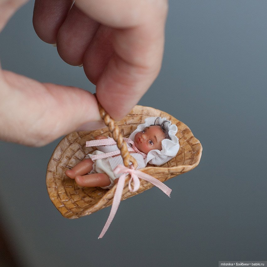 Мои новые малюсики — Авторские миниатюрные куклы: лепка