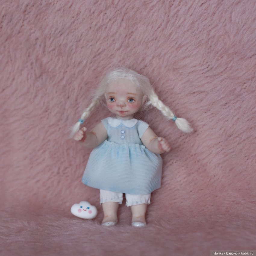 Мои новые малюсики — Авторские миниатюрные куклы: лепка