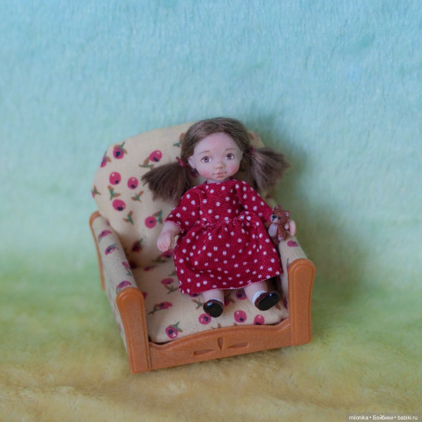 Мои новые малюсики — Авторские миниатюрные куклы: лепка