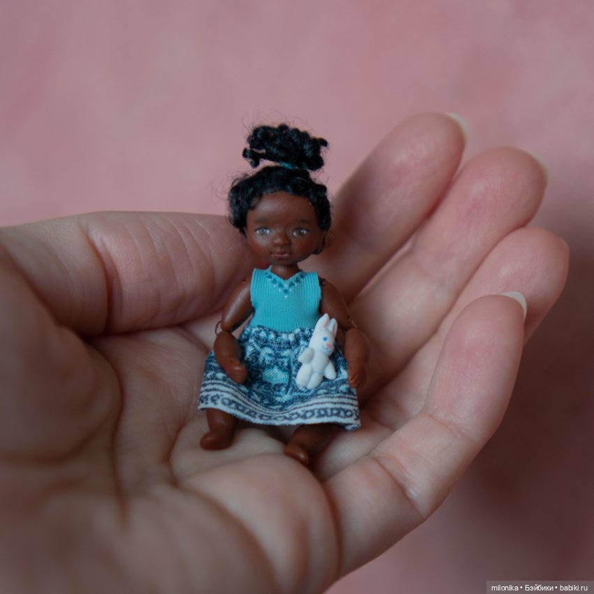 Мои новые малюсики — Авторские миниатюрные куклы: лепка (фото 6)