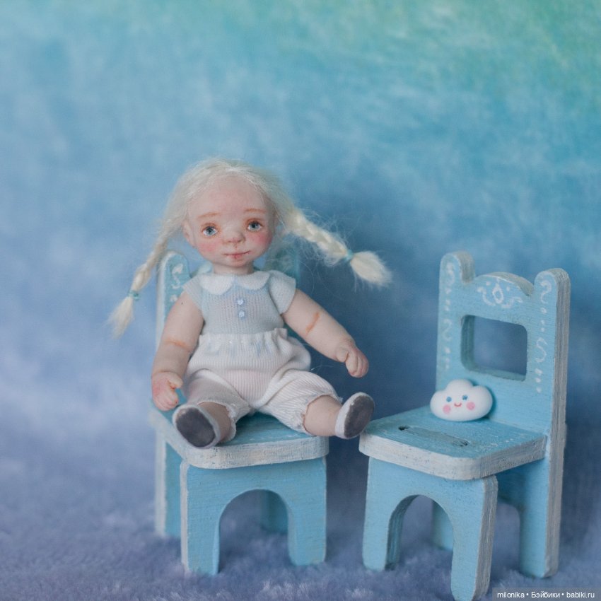 Мои новые малюсики — Авторские миниатюрные куклы: лепка