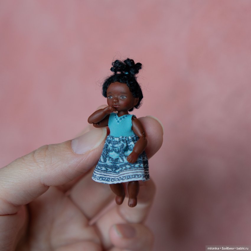 Мои новые малюсики — Авторские миниатюрные куклы: лепка (фото 7)