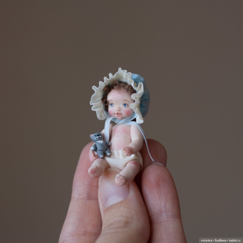 Мои новые малюсики — Авторские миниатюрные куклы: лепка