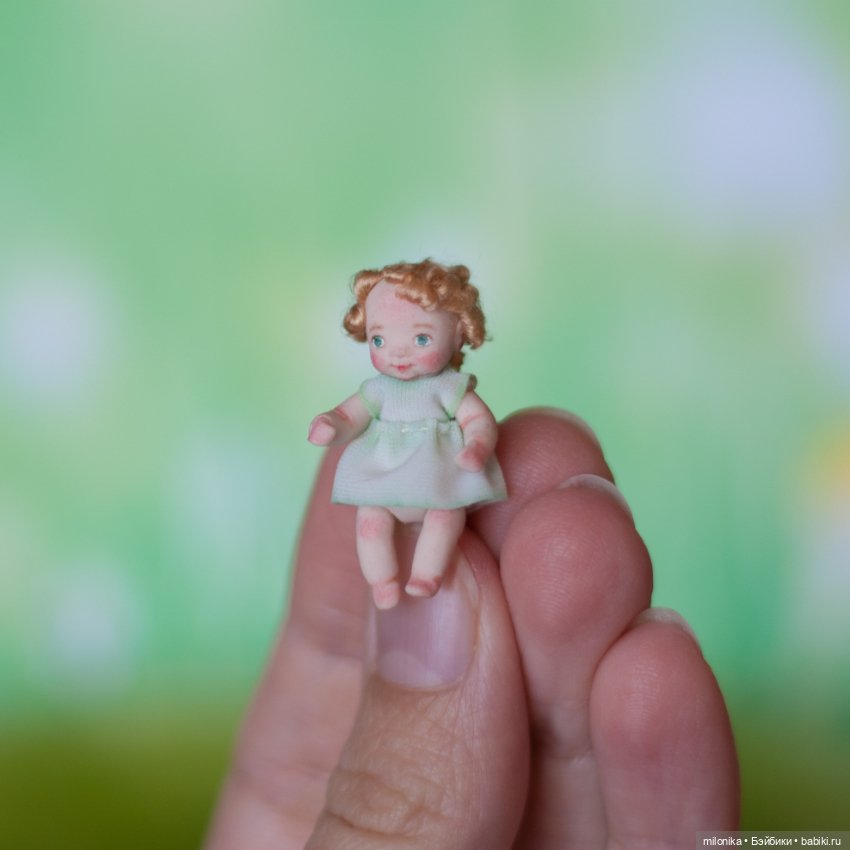 Мои новые малюсики — Авторские миниатюрные куклы: лепка