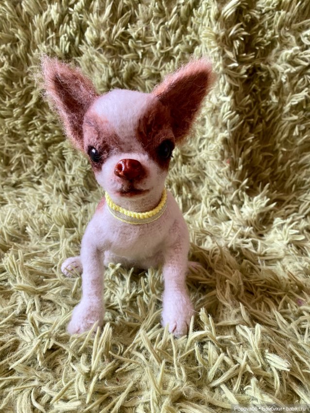 Чихуа́хуа Марик — Вязаные игрушки и амигуруми: крючком