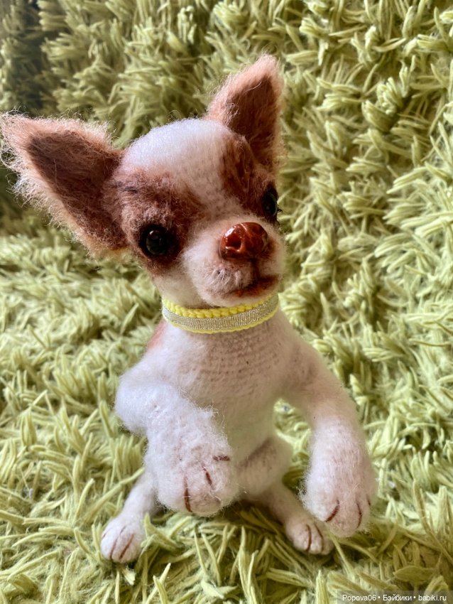 Чихуа́хуа Марик — Вязаные игрушки и амигуруми: крючком (фото 7)