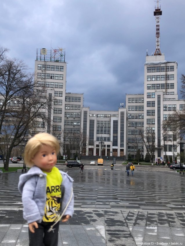 Прогулка Мишки по весеннему Харькову (фото 8)