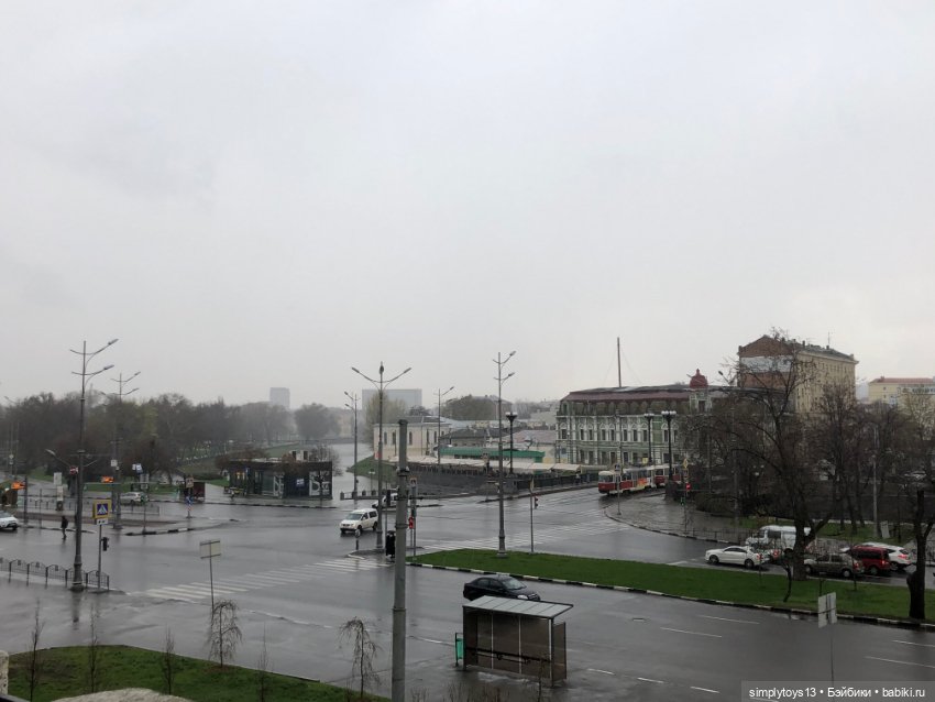 Прогулка Мишки по весеннему Харькову