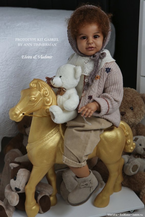 Gabriel скульптора Anne Timmerman, автор прототипа Эльвира и Владимир Кулигины (фото 6)