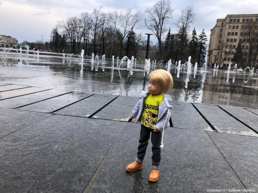 Прогулка Мишки по весеннему Харькову (фото 3)