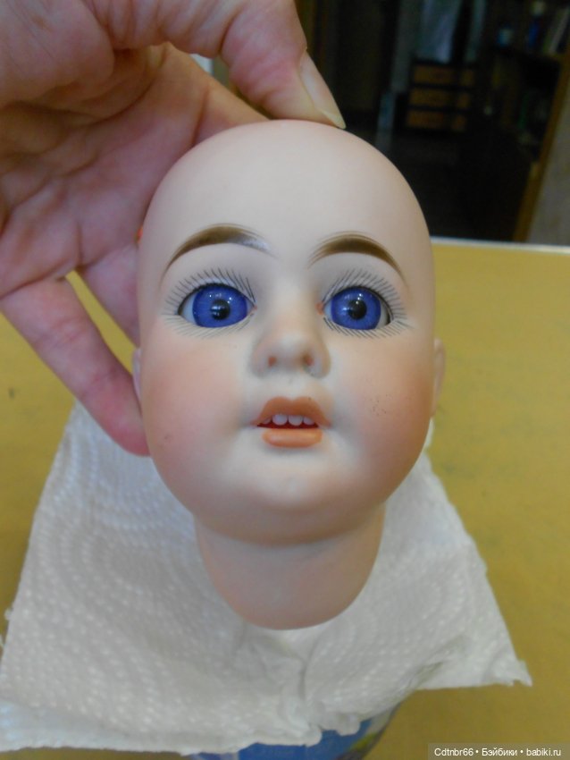 Реставрация антикварной куклы 1894 АМ4DEP. Хромоножка. Выравниваю ножки