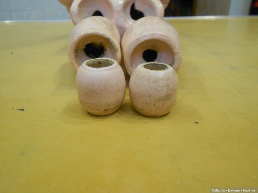 Реставрация антикварной куклы 1894 АМ4DEP. Хромоножка. Выравниваю ножки (фото 8)