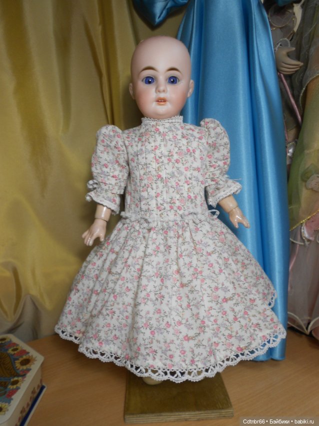 Реставрация антикварной куклы 1894 АМ4DEP. Хромоножка. Выравниваю ножки