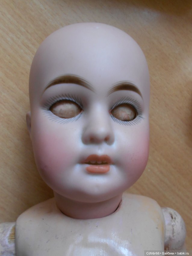 Реставрация антикварной куклы 1894 АМ4DEP. Хромоножка. Выравниваю ножки (фото 3)