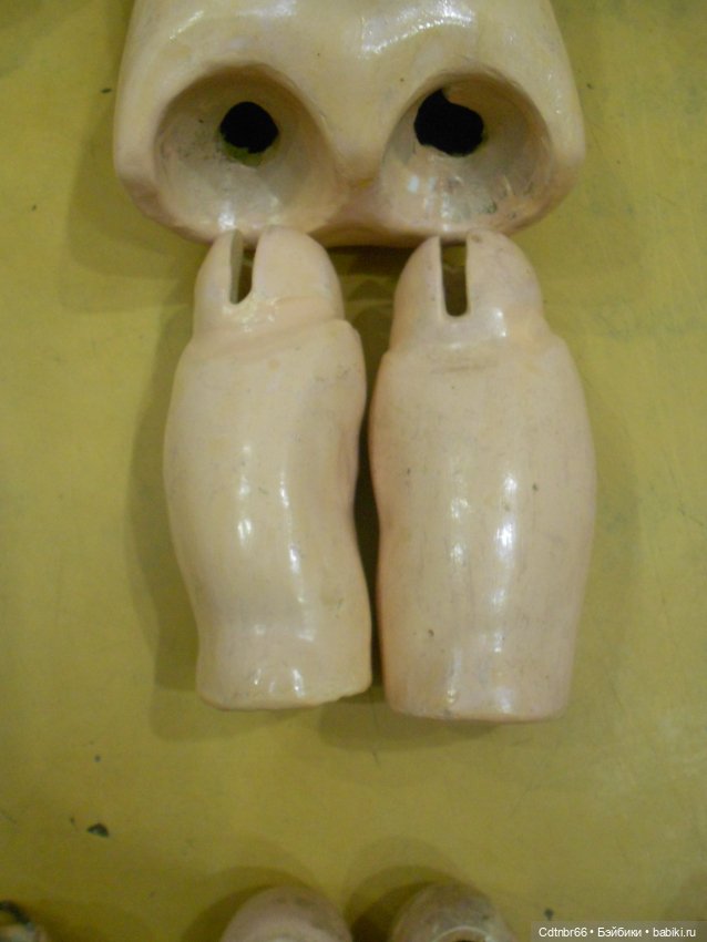 Реставрация антикварной куклы 1894 АМ4DEP. Хромоножка. Выравниваю ножки (фото 7)