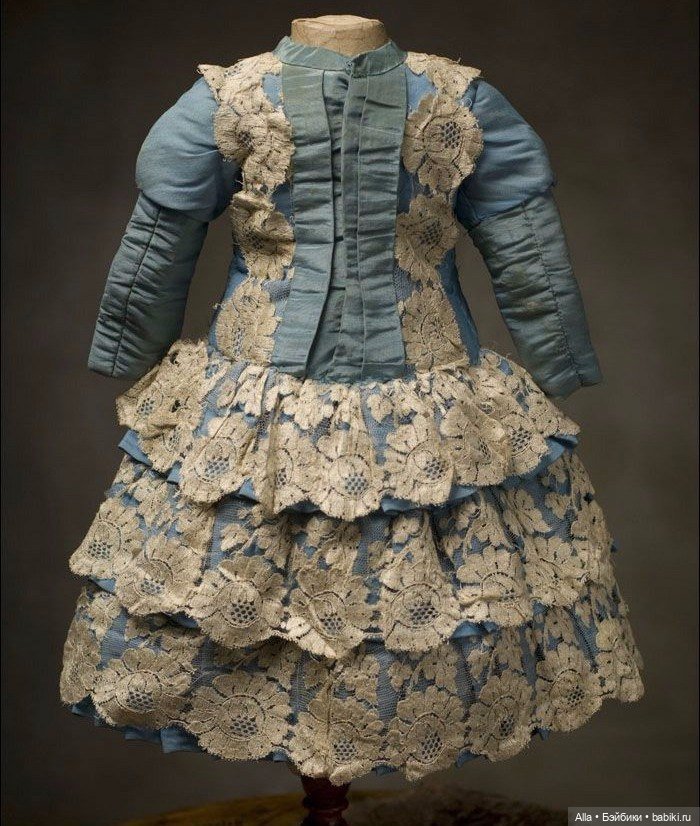 Платья для кукол, последняя четверть XIX века (фото 3)