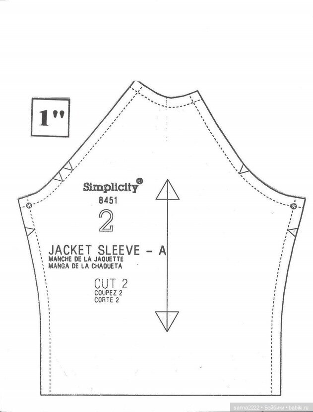 Simplicity 8451 Doll Clothes Pattern for 18" Dolls (фото 10)