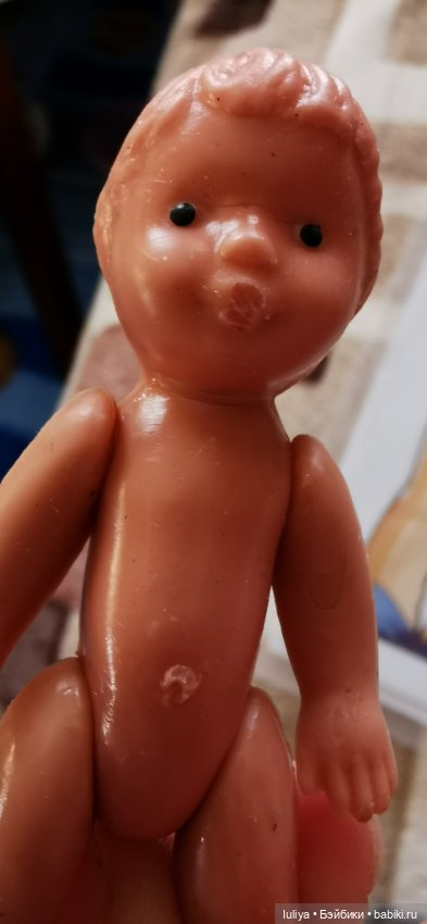 Пупсеныш как в детстве — Игрушки СССР и советского детства: резиновые