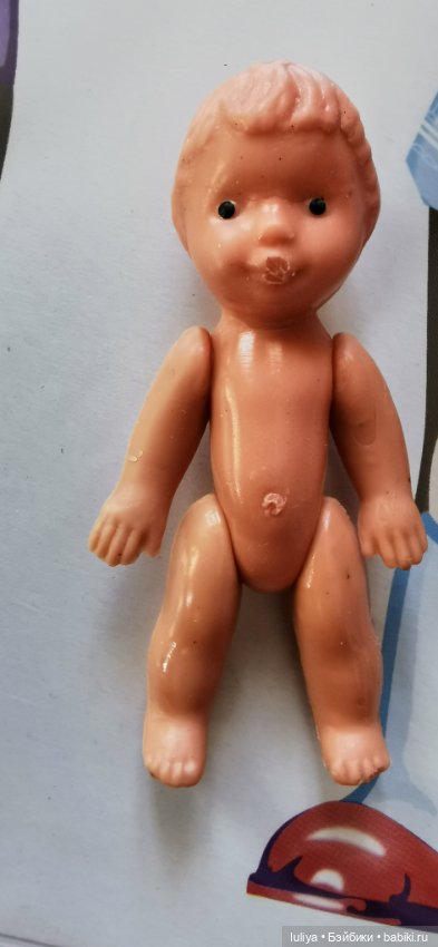 Пупсеныш как в детстве — Игрушки СССР и советского детства: резиновые