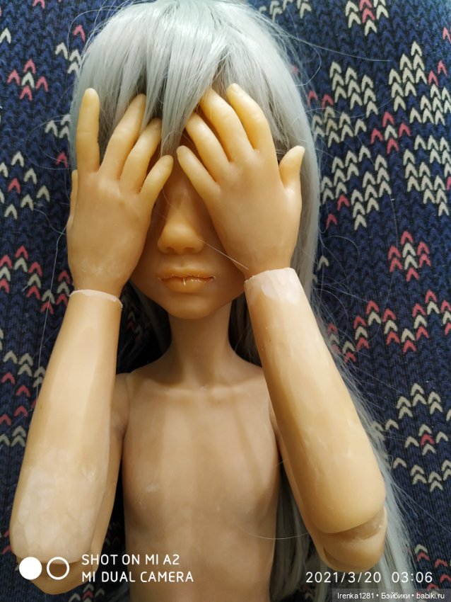 Кристи (делаю шарнирную куклу) (фото 8)
