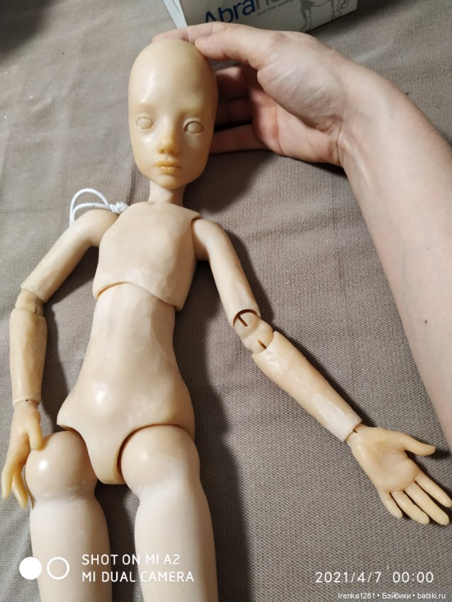 Кристи (делаю шарнирную куклу)