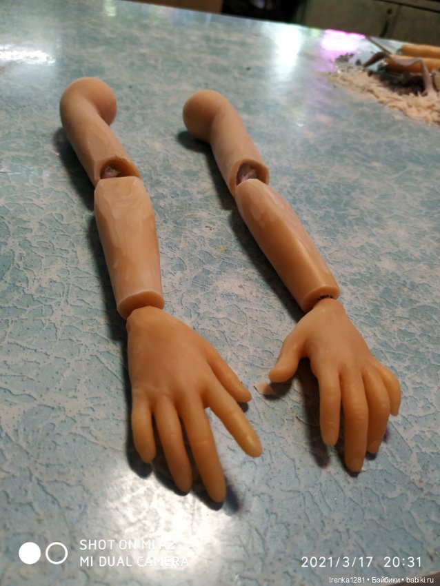 Кристи (делаю шарнирную куклу) (фото 7)