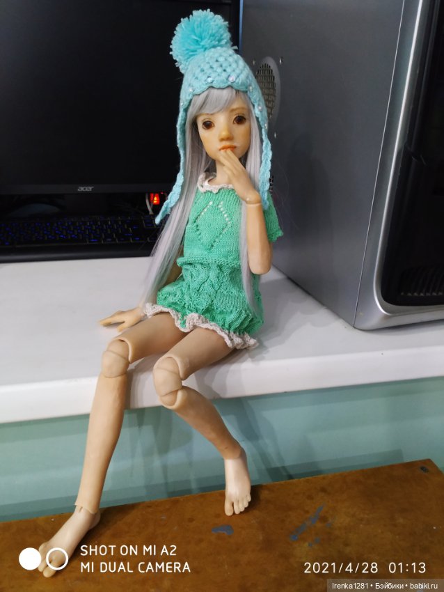 Кристи (делаю шарнирную куклу)