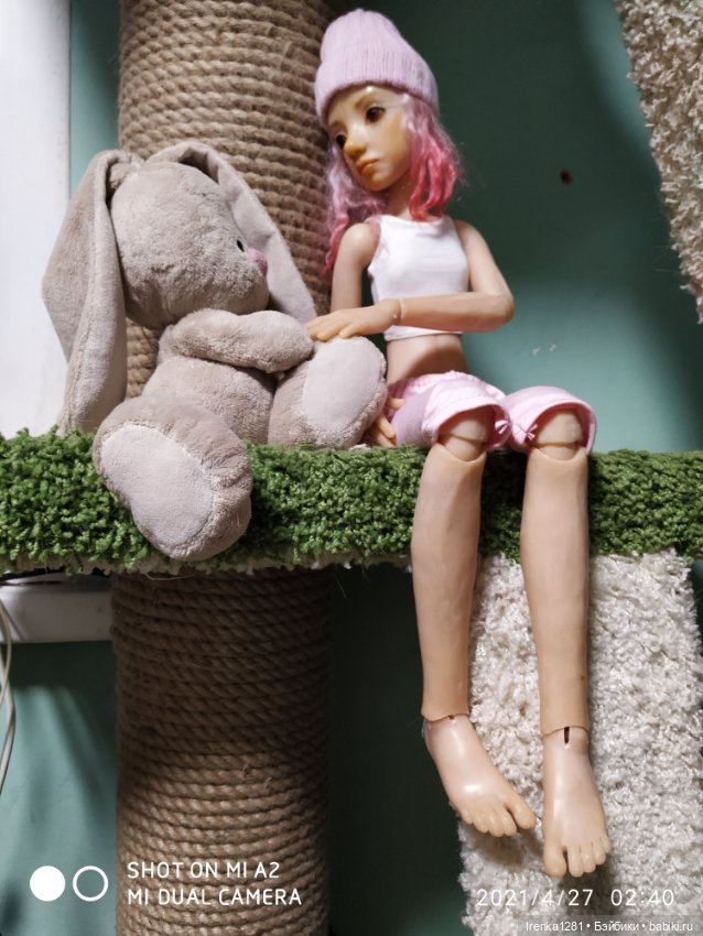 Кристи (делаю шарнирную куклу)