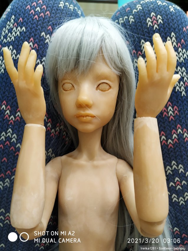 Кристи (делаю шарнирную куклу) (фото 9)